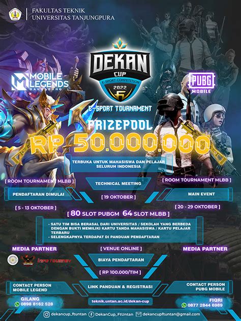 Turnamen Pubg Mobile Dekan Cup Ft Untan