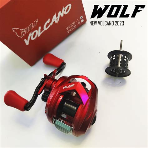 WOLF NEW VOLCANO 2023 ไดสองสปน รอกเบท รอกหยดนำ Shopee Thailand