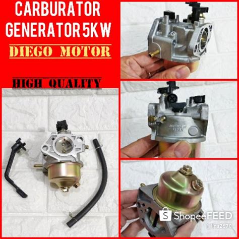 Jual Carburator Karburator Mesin Genset Tipe Kw Gx Gx Shopee