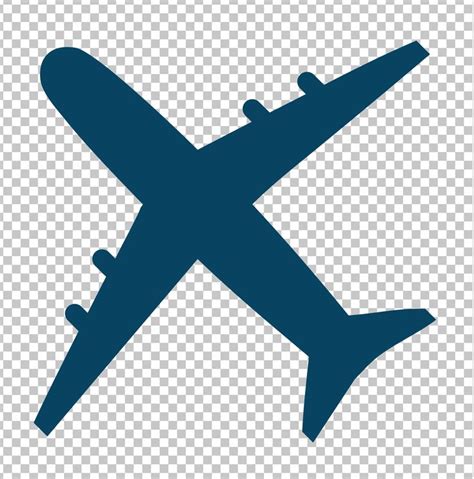 Airplane Silhouette PNG Image | Airplane silhouette, Silhouette png ...