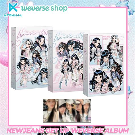 NewJeans Get Up Weverse Version Album FETA [Preorder] | Shopee Philippines