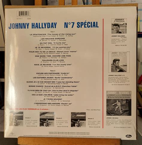 Rare Lp T Johnny Hallyday N Sp Cial Le P Nitencier Neuf