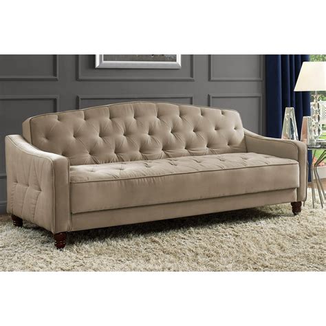 Novogratz Vintage Tufted Sofa Sleeper Ii Multiple Colors