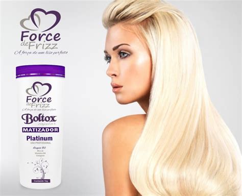 M Scara Matizadora Platinum Botox Capilar Force De Frizz Kg