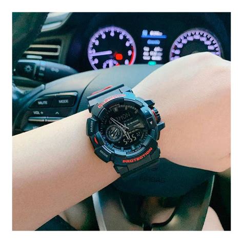 Ripley RELOJ CASIO G SHOCK HOMBRE ANÁLOGO ACUATICO GA 400HR 1A