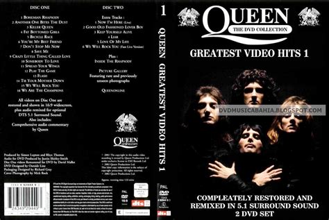 LOS MEJORES DVD DE MUSICA Y MAS....!!!!: QUEEN - GREATEST VIDEO HITS ...