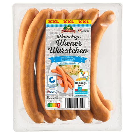 GUT DREI EICHEN Wiener Würstchen 600 g von ALDI SÜD ansehen