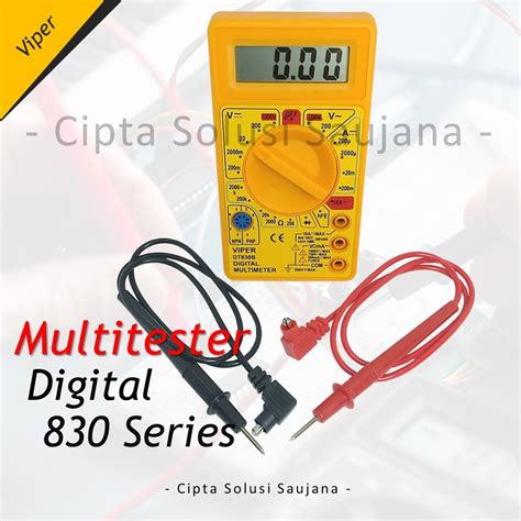 Jual Viper Dt B Multitester Multimeter Digital Avometer Baterai