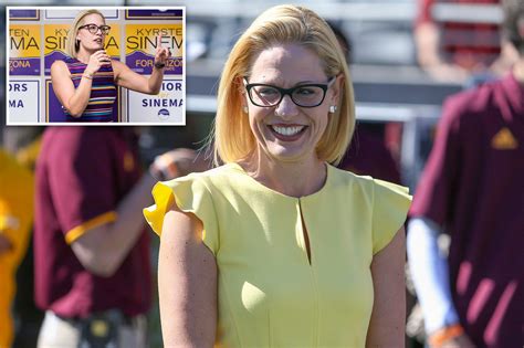 Sen. Kyrsten Sinema presides in hot pink 'Dangerous Creature' shirt