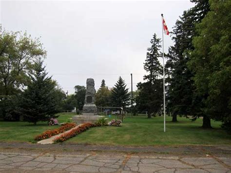 Historic Sites Of Manitoba Alexander War Memorial Alexander Rm Of