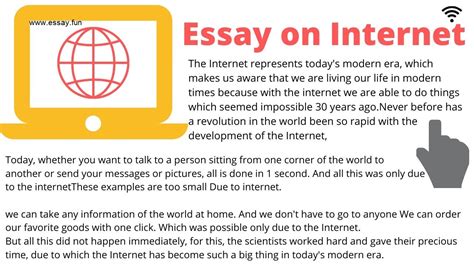 ᐅ BEST Short Essay on Internet with its Advantages and Disadvantages in