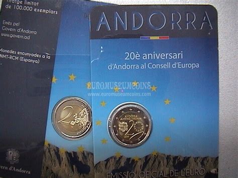 Andorra Euro Commemorativo Fdc In Coincard Originale Ufficiale