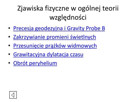 PPT Ogólna teoria względności PowerPoint Presentation free download