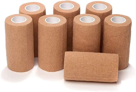 Self Adhering Bandage Wrap 3 Inch By 5 Yards Non Woven Self Adhesive