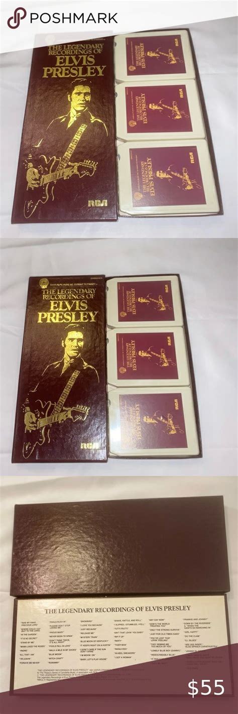 Rare Elvis Presley 8 Track Tapes