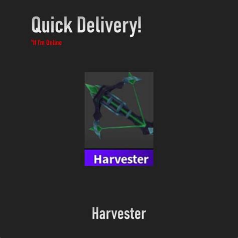 Mm2 Murder Mystery 2 Harvester