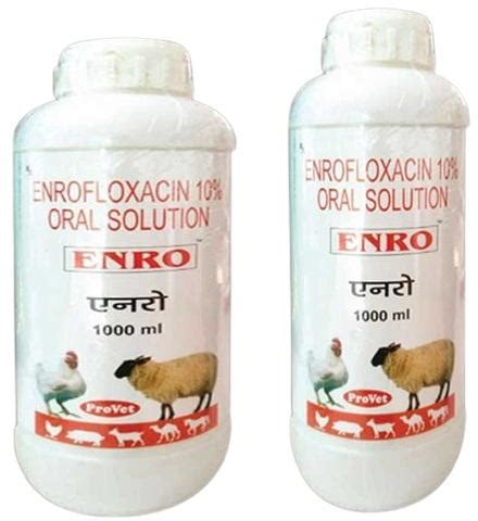 Liquid Enro Oral Solution For Veterinary Packaging Type Bottle At