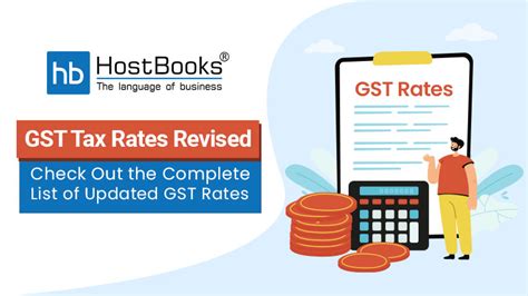 Gst Tax Rates Revised Check Out The Complete List Of Updated Gst Rates