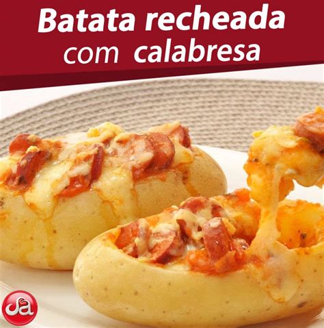 Batata Recheada Com Calabresa Supermercados Alabarce