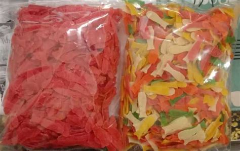 Keropok Ikan Merah Dan Ikan Warna Comel Dan Cute Rasa Bawang Yg Enak 1