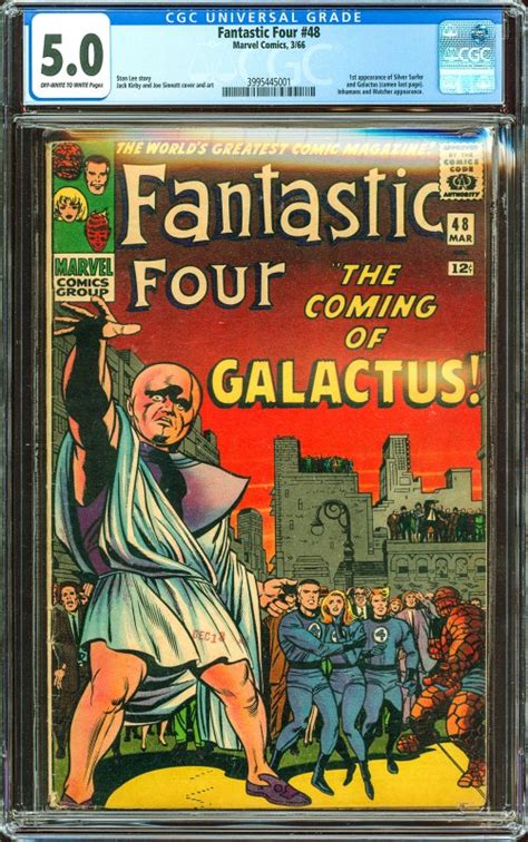 Fantastic Four Cgc Graded St Silver Surfer St