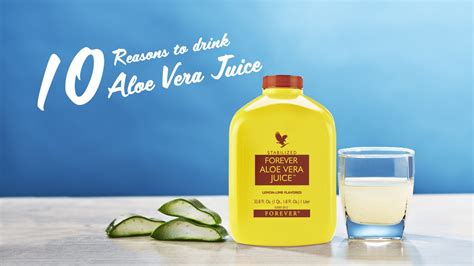 10 Reasons To Drink Aloe Vera Juice Forever Living Products Thailand