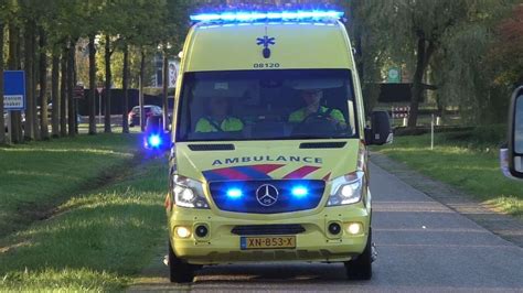 Verschillende Ambulances Met Spoed In Beuningen YouTube