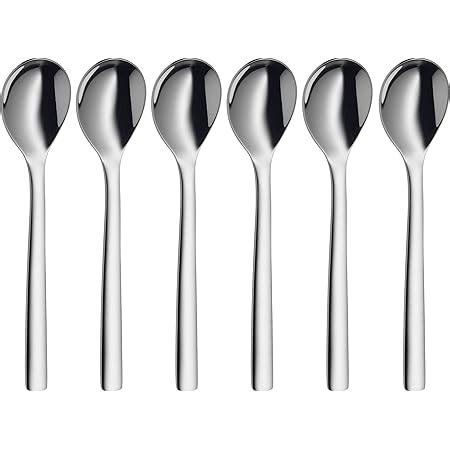 Wmf Egg Spoon Set Pieces Nuova Cromargan Stainless Steel