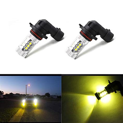 Super Bright Fog Light 3030 W 16 SMD LED Bulbs High Power Gold Yellow