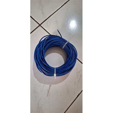 Jual Kabel Serabut Tunggal Nyaf X Mm Warna Biru Jakarta