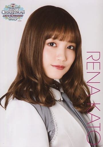 Rena Kato Bust Up Akb48 Cafe And Shop Limited Edition A4 Size