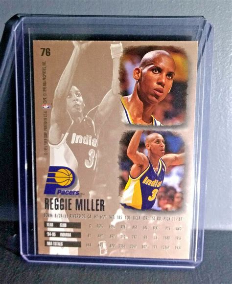 Reggie Miller Fleer Ultra Basketball Card Ebay