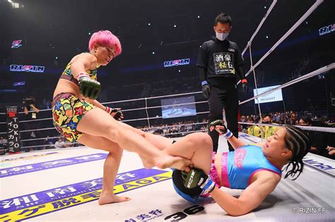 【試合結果】湘南美容クリニック Presents Rizin36 第3試合／にっせー Vs 須田萌里 Rizin Fighting