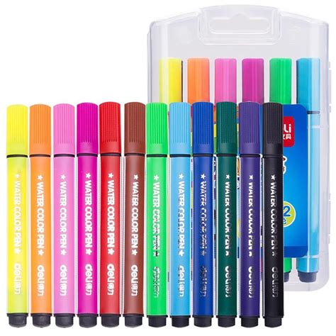 5 Sets 18colors Watercolor Pen Children Drawing Set Art Marker Color ...