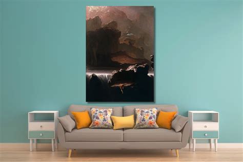 John Martin Sadak In Search Of The Waters Of Oblivion Canvas Art