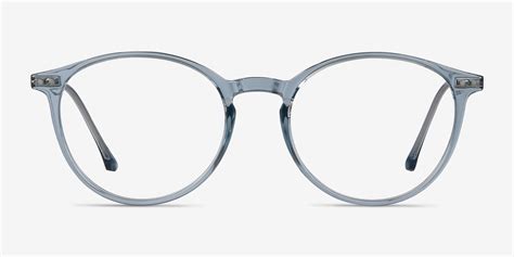 Amity Round Blue Full Rim Eyeglasses | Eyebuydirect