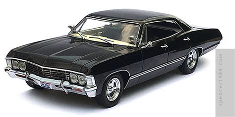 GreenLight Collectibles Supernatural 1967 Chevrolet Impala Sport Sedan ...