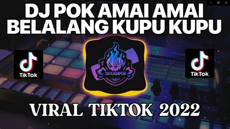 DJ POK AMAI AMAI BELALANG KUPU KUPU DJ REMIX TIKTOK 2022 SI PALING