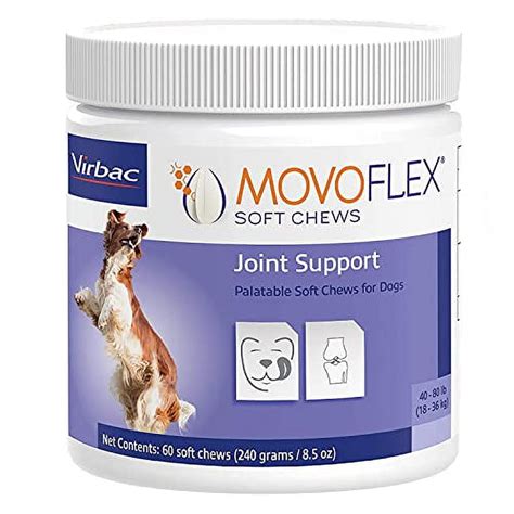 Movoflex Joint Support Soft Chews For Medium Dogs 60 Count Chicken