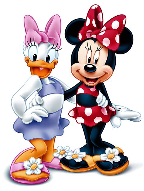 Minnie Mouse And Daisy Duck In A Bikinis Swimsuits By Rosasmitt On