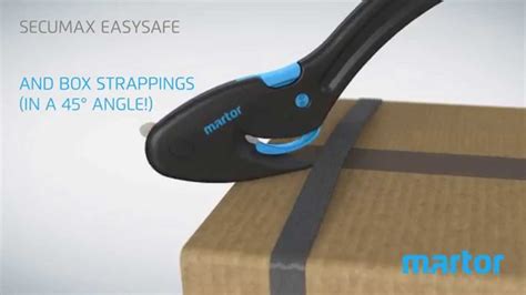 Safety Knife Martor Secumax Easysafe Product Video Gb Youtube