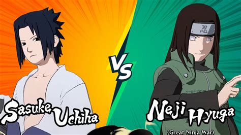 Sasuke Uchiha Hebi Vs Neji Hyuga Ai Vs Ai Naruto Shippuden