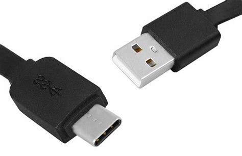 Kabel USB C typ C płaski ładowanie transfer 1m Zamiennik inny Sklep