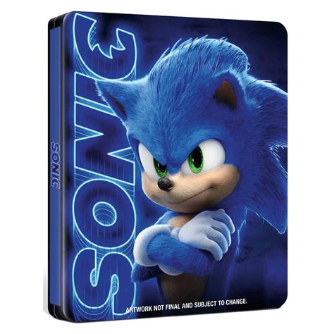 Sonic The Hedgehog Erscheint In Einer Zavvi Exklusiven 4k Steelbook