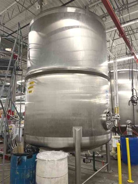 Gal Dci L Stainless Steel Pressure Vessel New Used