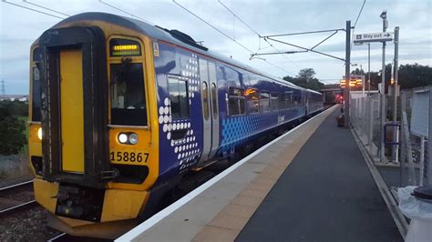 158867 Departing Newcraighall For Edinburgh Waverley YouTube