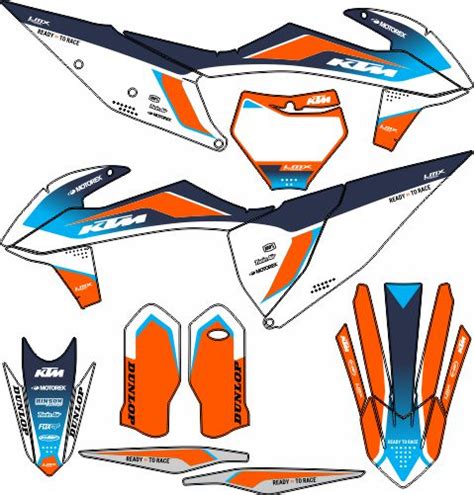 CALCOS KTM 7942 LMX GraphicKits