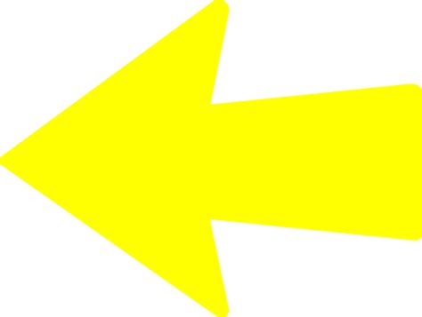 Yellow Arrow - Openclipart