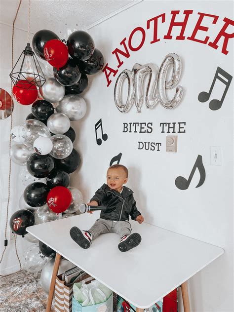 another ONE bites the dust | Birthday themes for boys, Baby first ...