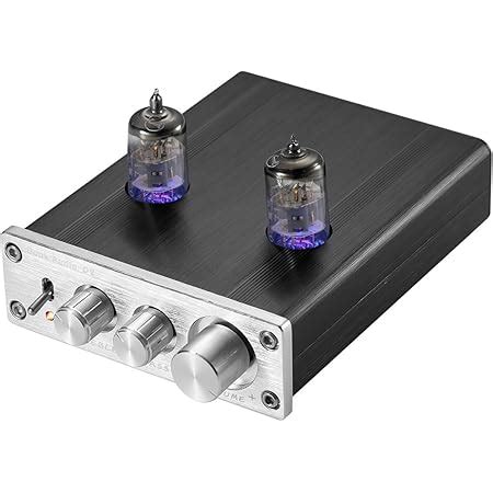 Nobsound Préamplificateur Bluetooth HiFi à tubes 6J1 Stéréo et